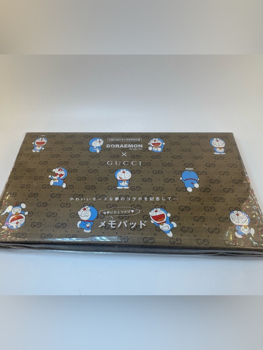 Gucci x Doraemon monogrammed note pad Limited Edition NWT Gucci